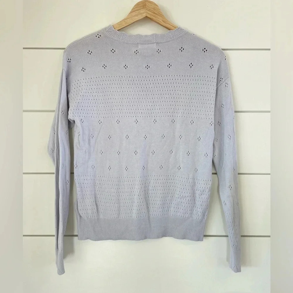 Lauren Conrad Light Blue Sweater - Picture 4 of 4